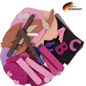 Kostenfreie Lieferung Moosgummisortiment Schulmädchen