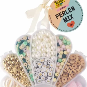 Zertifiziert Perlenset Muschel 535-teilig