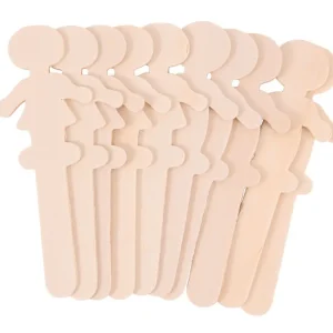 Bastelhölzer Kinder, 10 Stück sortiert Preisknaller