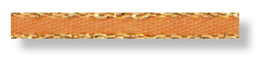 Satinband hellbraun/gold Aktionspreis Jetzt Kaufen