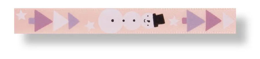 Satinband Schneemann apricot Aktionspreis Highlight