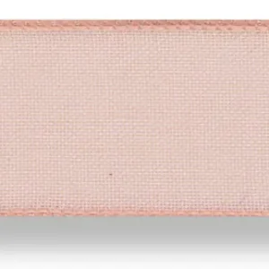 Drahtband mit Leinenstruktur apricot Must-Have