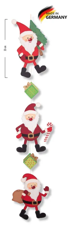 Top-Seller Kreativpaket Lustige Weihnachtsmänner