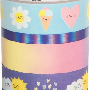 Washi Tape Hotfoil Sortiment Sunny Neuheit