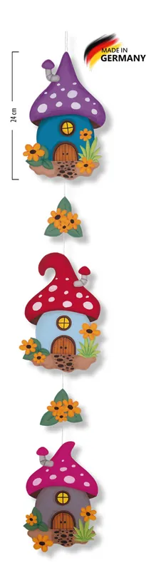 Top-Preis Kreativpaket Bunte Pilzhäuschen