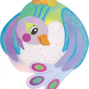 Metallic Laternen Bastelset Nika Paradiesvogel Gratis Versand