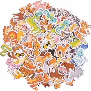 Stickerset Tiere, 500 Stück sortiert Bestpreis