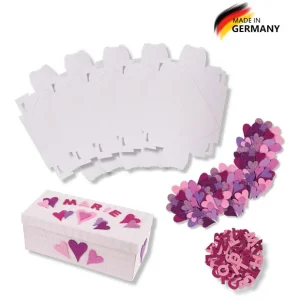 Sichere Zahlung Kreativpaket Schatzkiste Herzen