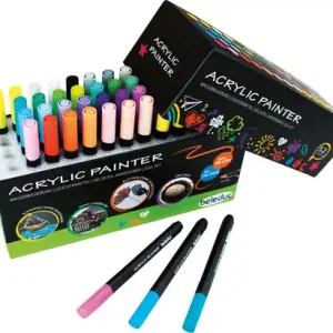 Acrylic Painter Set, 52 Stück sortiert Sonderaktion