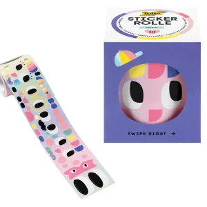 Stickerrolle Gesichter, 4 m Garantierte Lieferung