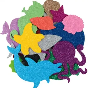 Glittermeerestiere 15 Stück sortiert Mega-Angebot