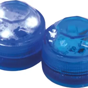 LED Blaulicht mit 3 Dioden 2 Stück Echt