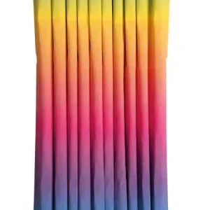 Aqua Krepppapier regenbogen, 10 Stück Schnäppchen