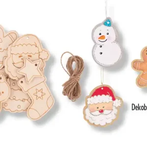 Weihnachtsmotive zum Hängen, 7 Stück sortiert Sofort Bestellen