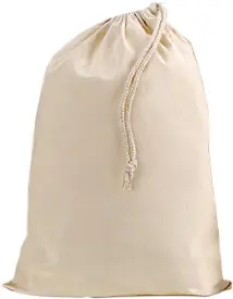 Aktuell Turnbeutel mit Zugband natur, 100% Baumwolle