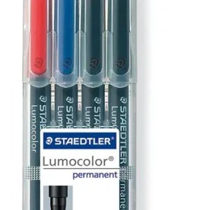 Lumocolor permanent 318 F, 4 Stück sortiert Billig