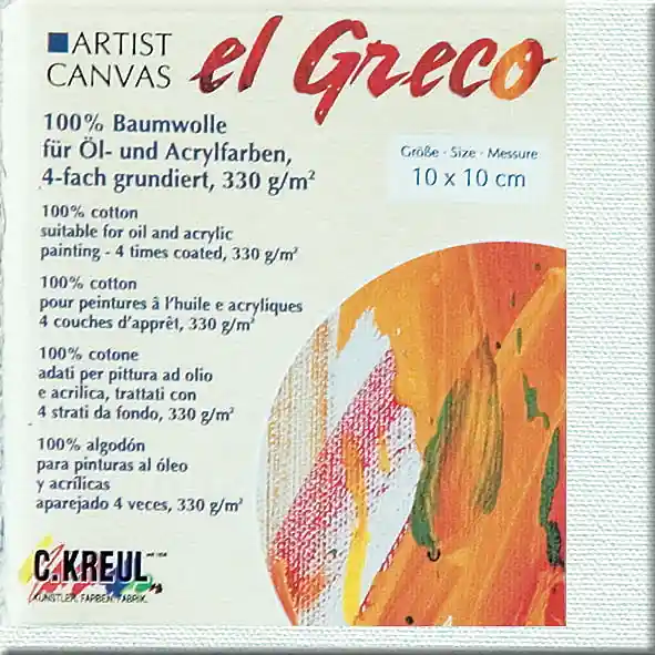 Keilrahmen 10 x 10 cm Neue Ware