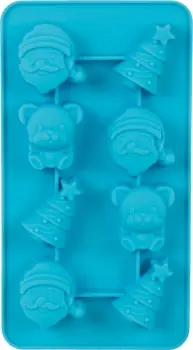 Mengenrabatt Silikonform Weihnachten, 10 x 20 cm