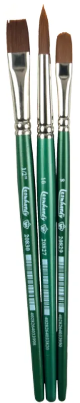 Schminkpinselset 2, Synthetikhaar Zertifiziert