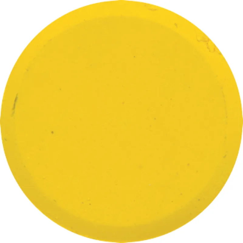 Farbpuck gelb, 5 Stück, Ø 44 mm Rabatt