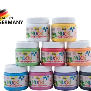 Mucki Textilfingerfarbenset Angebot