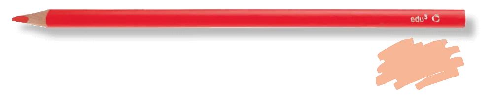 Sichere Zahlung Buntstift Tri chamois, 12 Stück