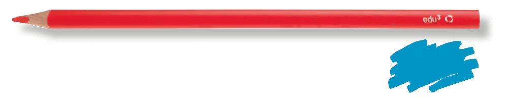 Buntstift Tri hellblau, 12 Stück Exklusiv