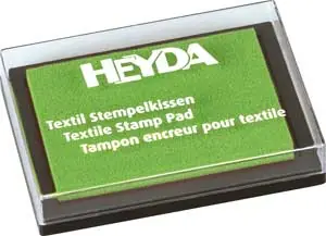 Textil Stempelkissen grün Preisknaller