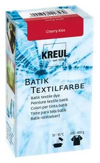 Batik Textilfarbe cherry kiss Hochwertig