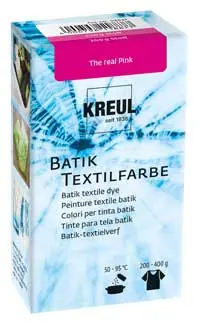 Top-Seller Batik Textilfarbe real pink