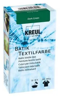 Batik Textilfarbe dark green Hochwertig