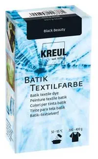 Preisreduziert Batik Textilfarbe black beauty