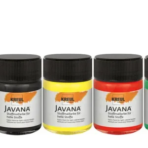 Kostenfreie Lieferung Stoffmalfarbenset 1, 6 x 50 ml sortiert lieferbar ab KW 10