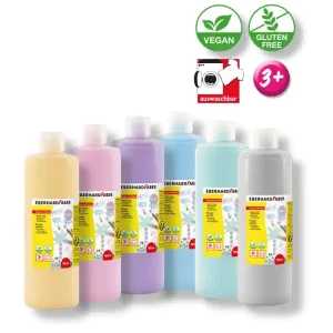 Fingermalfarbenset Eberhard Faber pastell Gratis Versand