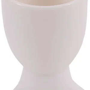 Neu Im Sortiment Eierbecher weiß aus Keramik