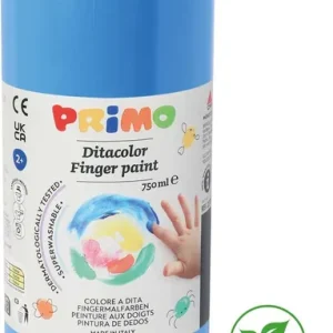 Neuheit Fingermalfarbe Primo blau