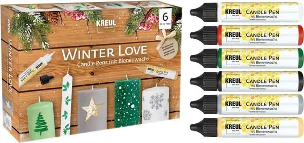 Kerzenpen Ergänzungsset Winter Love Zertifiziert
