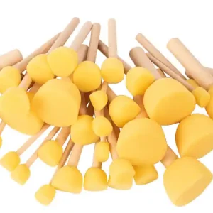 Top-Seller Schwammpinselset 40 Stück sortiert