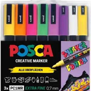Uni Posca Marker Sneaker Edition 2 Begrenztes Angebot