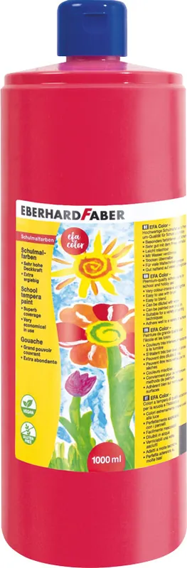 Efa Color Tempera karmin, 1000 ml Neue Ware