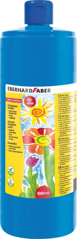 Knallerangebot Efa Color Tempera blau, 1000 ml