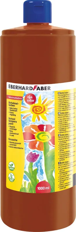 Efa Color Tempera rotbraun, 1000 ml Großhandel