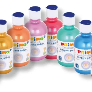 Exklusiv Primo Tempera Pearl Set, 8 x 300 ml, sortiert