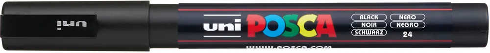 Uni Posca 3M Marker schwarz Top-Angebot