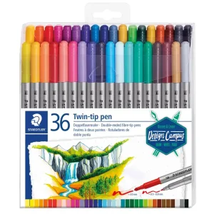 Doppelfasermaler 36 Stück sortiert Bestseller