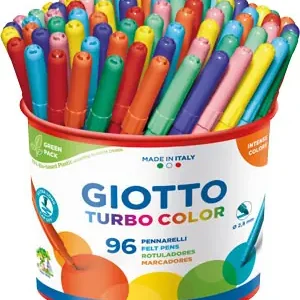 Kracherpreis Fasermaler Giotto Turbo Color 96 Stück