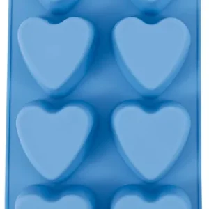 Preisreduziert Silikonform Herzen, 16,5 x 30,5 cm