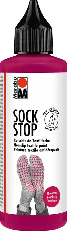 Preiswert Sock Stop himbeere