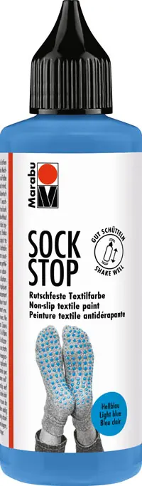 Letzte Chance Sock Stop hellblau