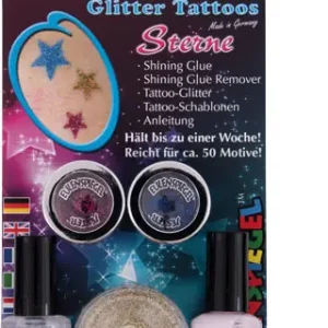 Glitter Tattooset Sterne Gleich Bestellen
